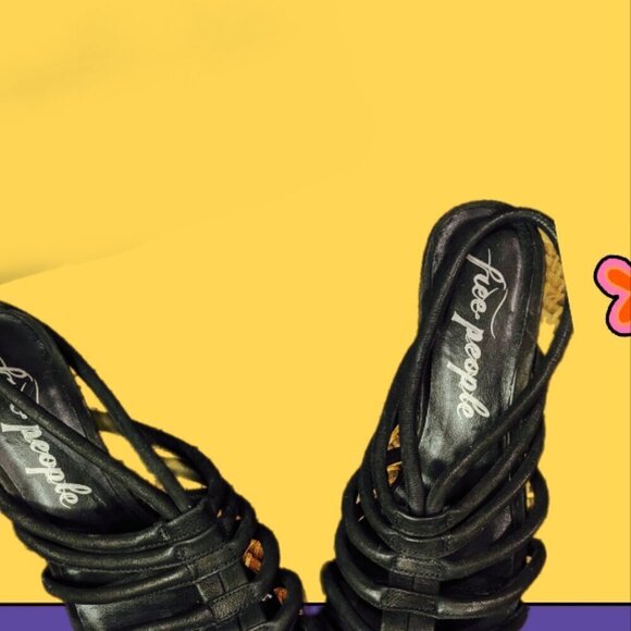 Free People "Colette" sandal size 37.5/7.5 U. S. - Picture 3 of 10